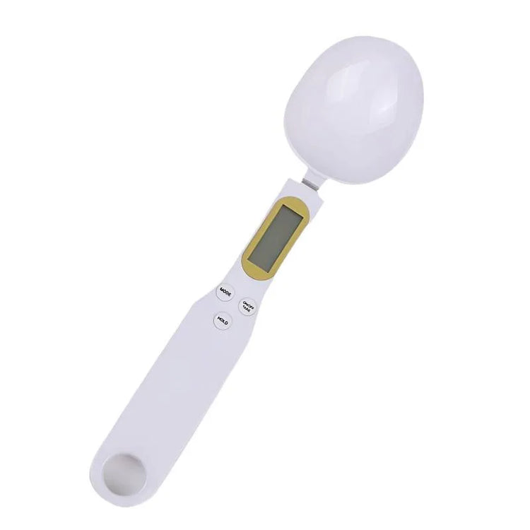 Digital kitchen measuring spoon scale tare function smart weighing spoon