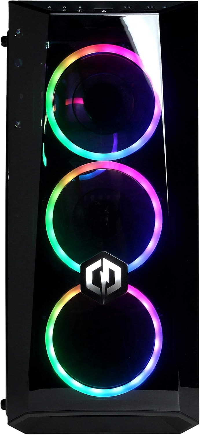 Unleash Your Gaming Potential with the Gamer Xtreme VR Gaming PC - Intel Core i5-9400F, NVIDIA GeForce GTX 1660, 8GB DDR4, 240GB SSD & 1TB HDD, Wi-Fi Ready & Windows 10 Home