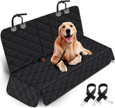 Ultimate Dog Car Seat Cover - Waterproof, Non-Slip Back Seat Protector for Pets & Kids - Universal Fit for Cars, Trucks & SUVs - Black
