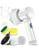 Revolutionary Cordless Electric Spin Scrubber with 5 Versatile Brush Heads for Effortless Cleaning