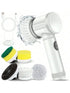 Revolutionary Cordless Electric Spin Scrubber with 5 Versatile Brush Heads for Effortless Cleaning
