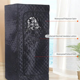 Experience the Ultimate Relaxation with Our 110V/220V Portable Full Body Sauna Box - Fast Heating Infrared LED Light for Home Use