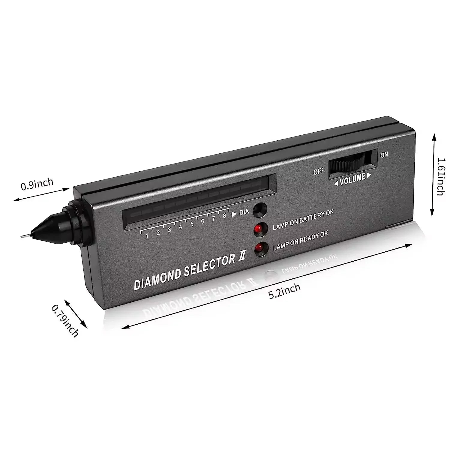 Ultimate Portable Diamond Tester & Gemstone Analyzer – Verify Moissanite, Ruby, Sapphire, and Gold Purity with Ease!