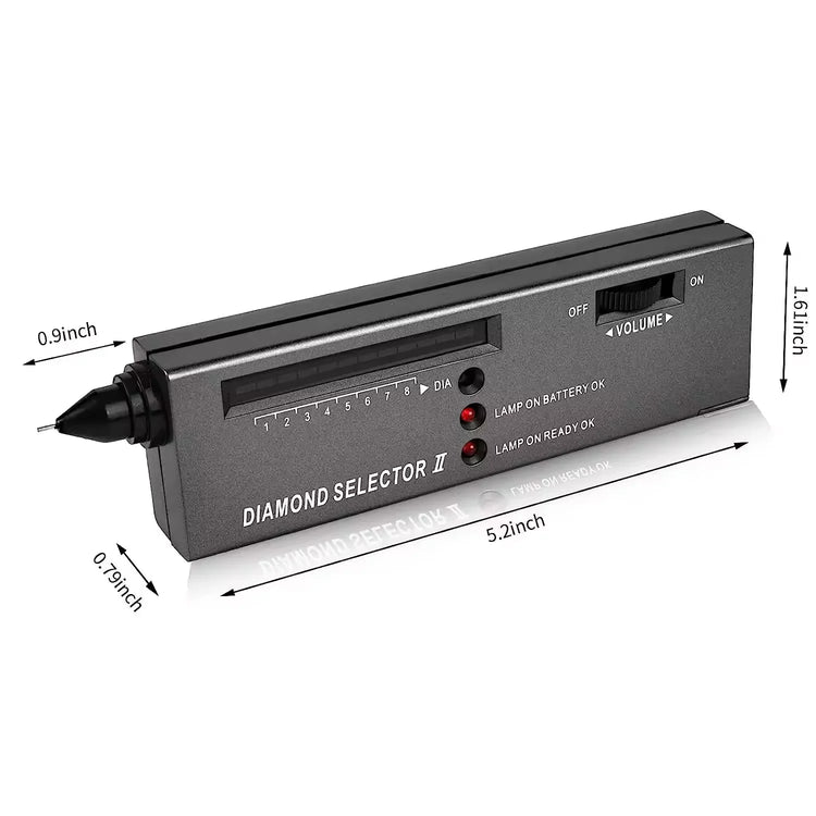 Ultimate Portable Diamond Tester & Gemstone Analyzer – Verify Moissanite, Ruby, Sapphire, and Gold Purity with Ease!