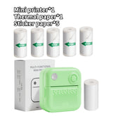 D3 Mini Portable Thermal Printer - Perfect for Photos, Labels, and Memos!