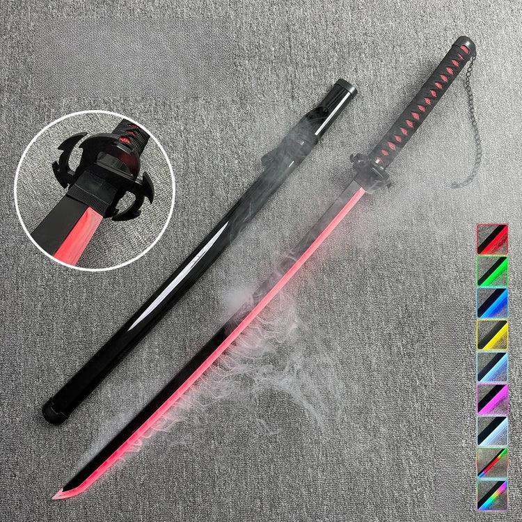 Rukia katana LED sword night glow LED performance sword