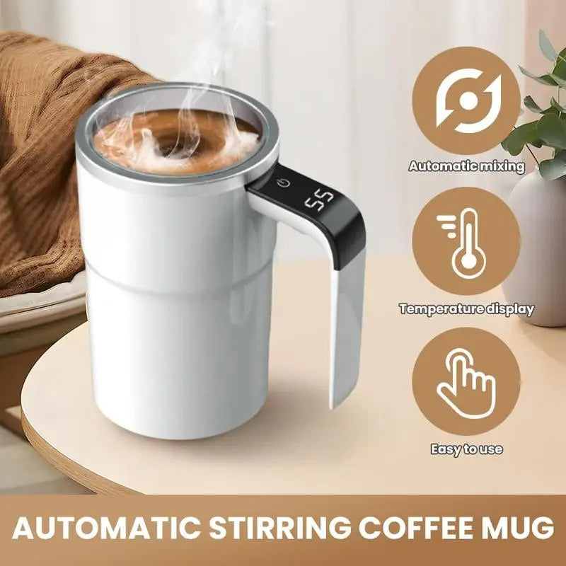 Electric Self Stirring Coffee Mug automatic coffee stirring technology