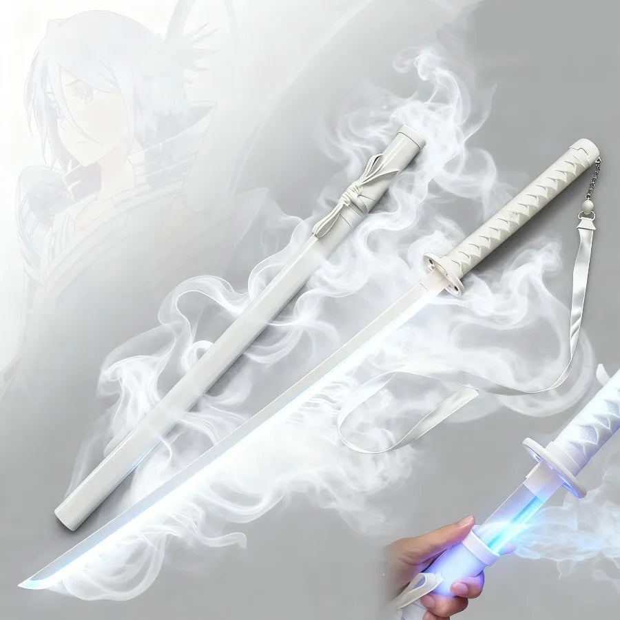 Rukia katana LED sword anime Bleach inspired cosplay weapon