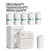 D3 Mini Portable Thermal Printer - Perfect for Photos, Labels, and Memos!