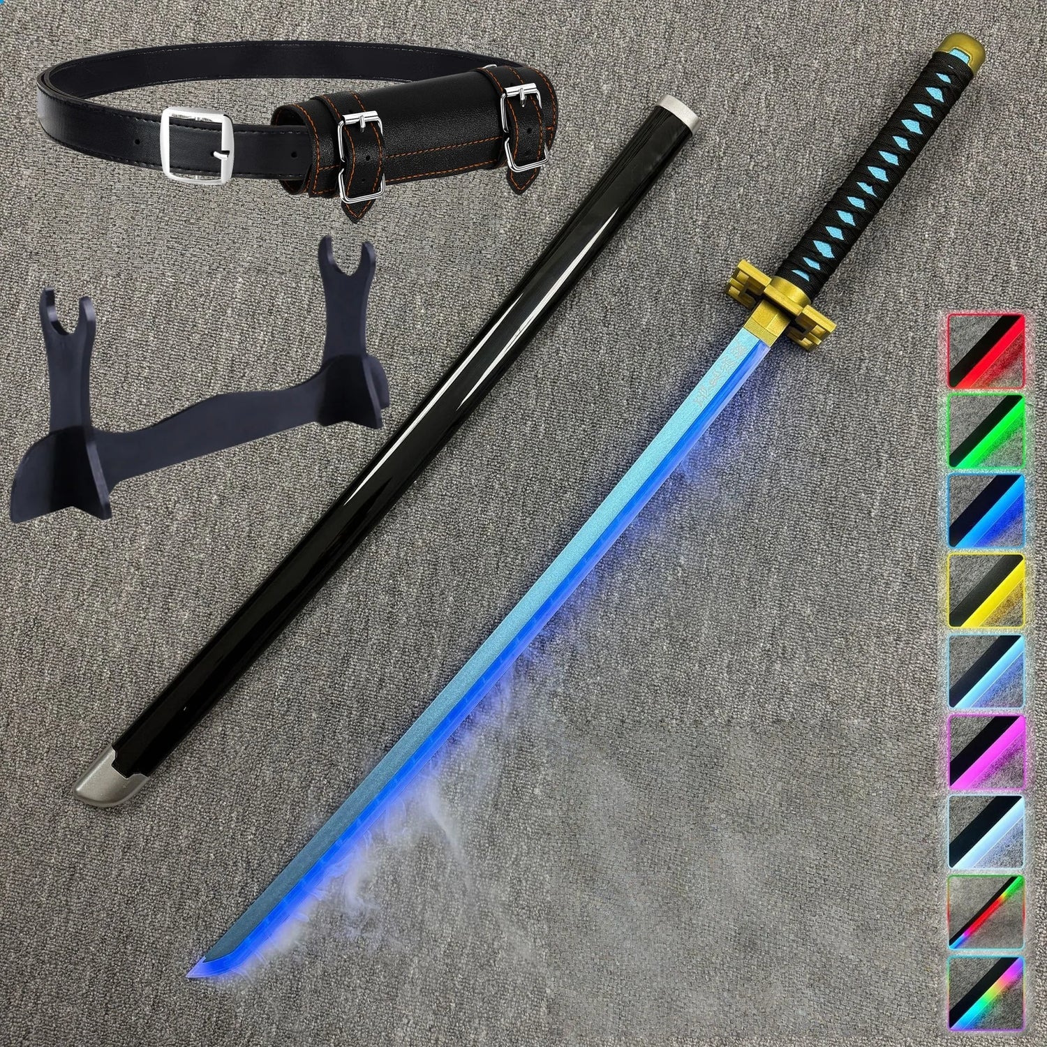 Rukia katana LED sword stage performance LED cosplay sword