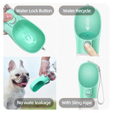 Ultimate Portable Dog Water Bottle for All Breeds - Leakproof, Easy to Use, Perfect for Outdoor Adventures with Your Furry Friends
