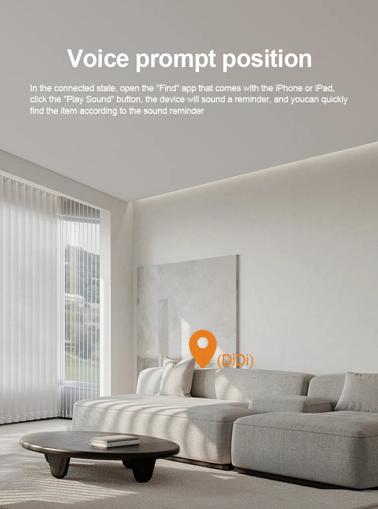 Discover the Ultimate Airtag Bluetooth GPS Tracker - Your Smart Solution for Finding Lost Items!