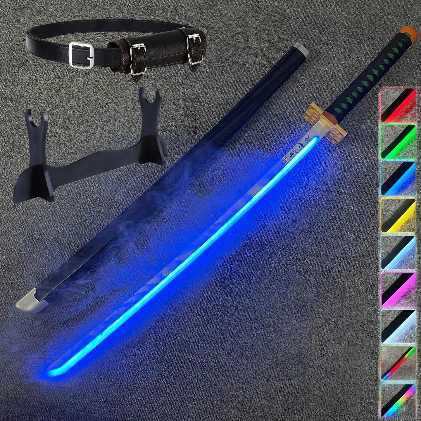 Rukia katana LED sword collectible display anime weapon