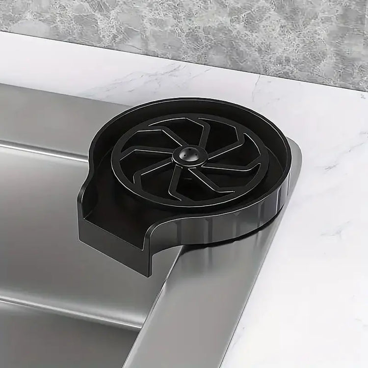 Revolutionary 1Pc High Pressure Plastic Automatic Cup Washer - Effortless Cleaning for Your Kitchen!