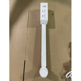 Transform Your Space with the 180° Rotating Electrical Outlet Extender - Adjustable Length Power Strip with USB Ports and Flat Plug Design