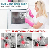 Revolutionary Cordless Electric Spin Scrubber with 5 Versatile Brush Heads for Effortless Cleaning