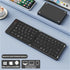 Compact & Stylish Mini Foldable Wireless Keyboard - Perfect for IOS, Windows, and Android Devices