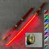 Rukia katana LED sword durable cosplay samurai weapon