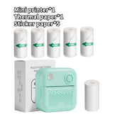 D3 Mini Portable Thermal Printer - Perfect for Photos, Labels, and Memos!