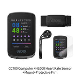 CC700 GPS Bike Computer: 2.8-Inch Waterproof Cycling Navigator with Smart Notifications and Route Planning