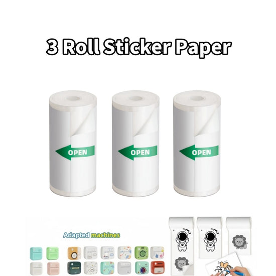 D3 Mini Portable Thermal Printer - Perfect for Photos, Labels, and Memos!