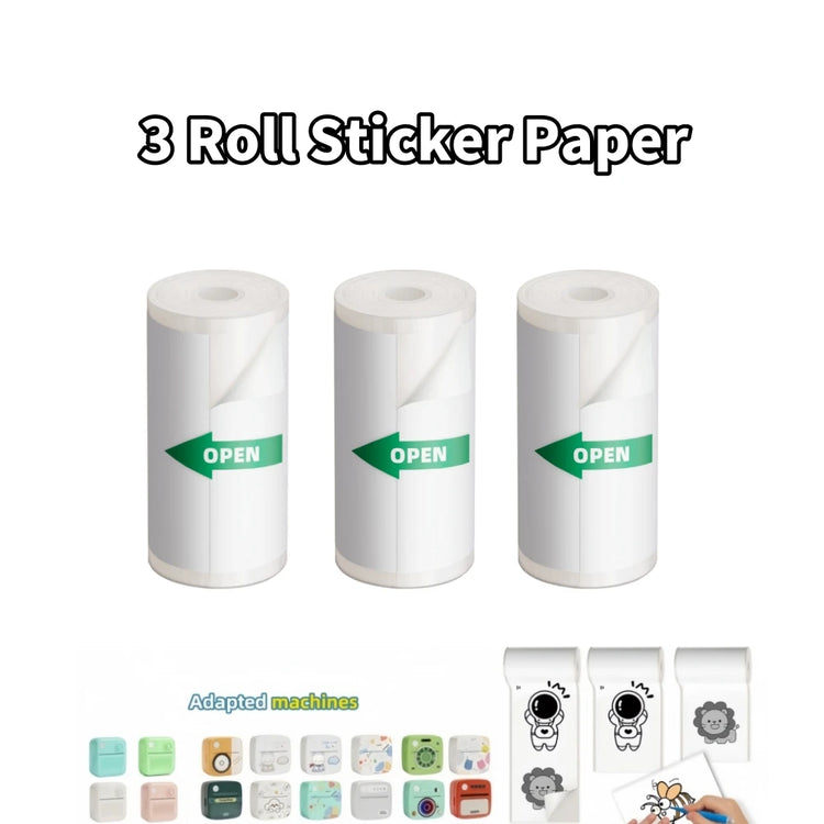 D3 Mini Portable Thermal Printer - Perfect for Photos, Labels, and Memos!