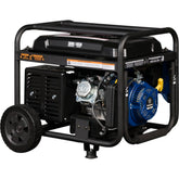 Power Up Anywhere: 4,650W Portable Gas Generator with CO Sensor & Wheel Kit for Easy Transport
