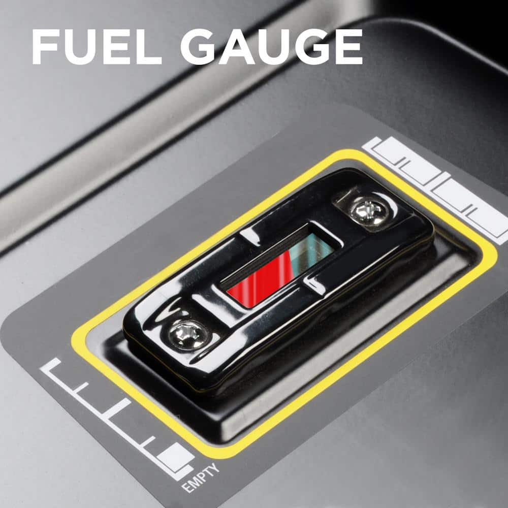 Power Up Anywhere: 4,650W Portable Gas Generator with CO Sensor & Wheel Kit for Easy Transport